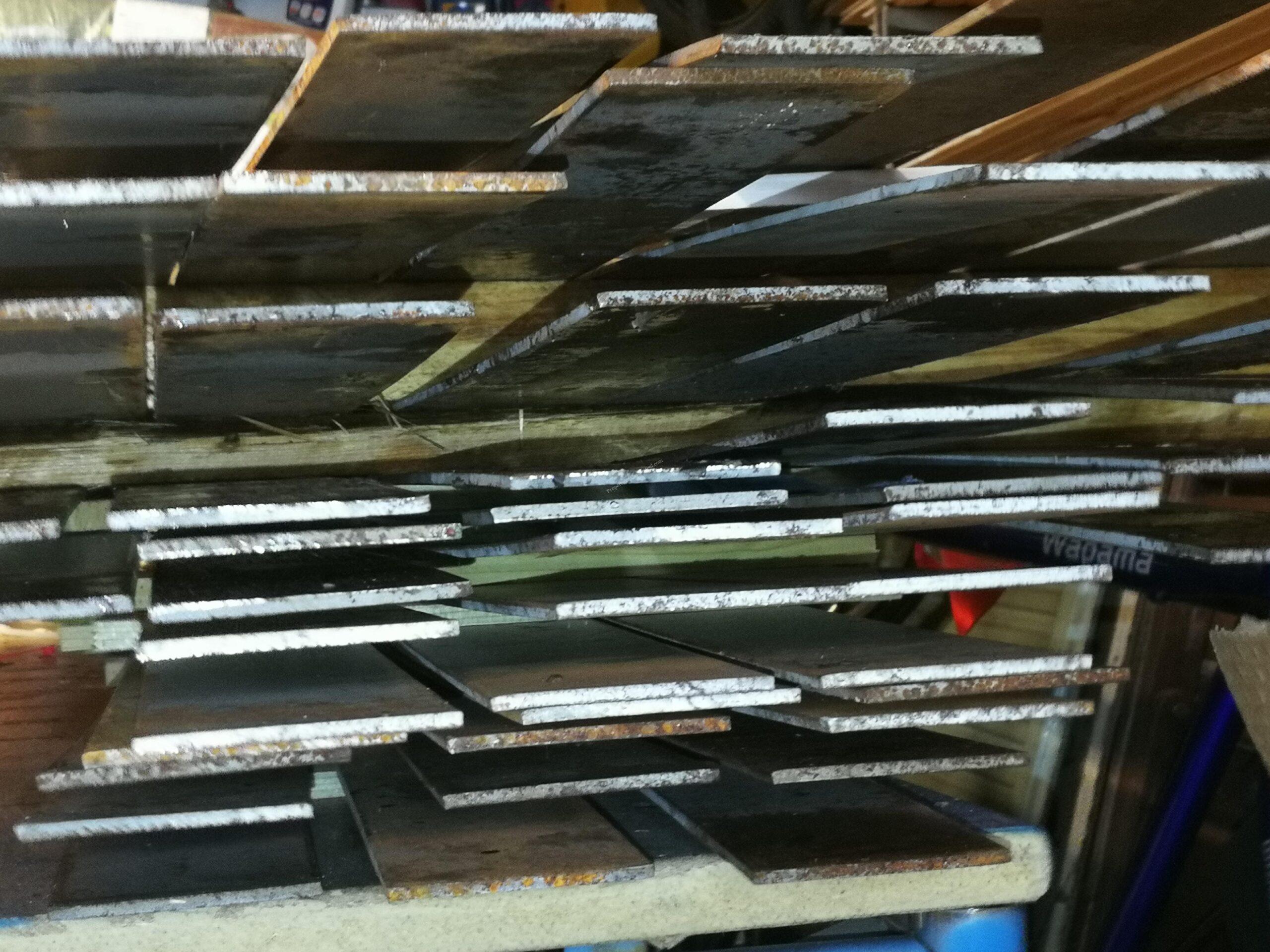 Smidesjärn plattstång 500 mm